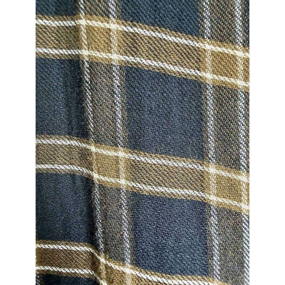 Natural Life Berkley Boho Plaid Cotton Tiered Ruffle Maxi Dress Women's Size XL - Picture 6 of 11